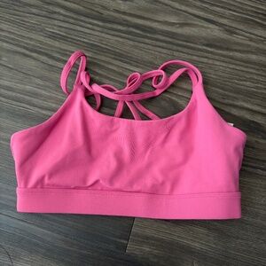 Yitty Pink Strappy Sports Bra